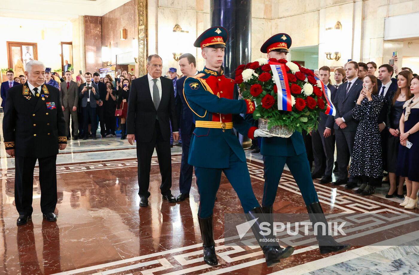 Russia Lavrov Diplomats Commemoration