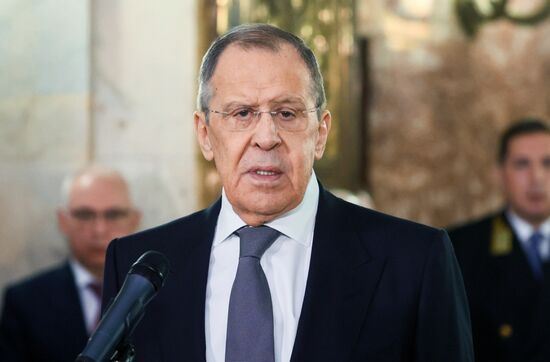 Russia Lavrov Diplomats Commemoration
