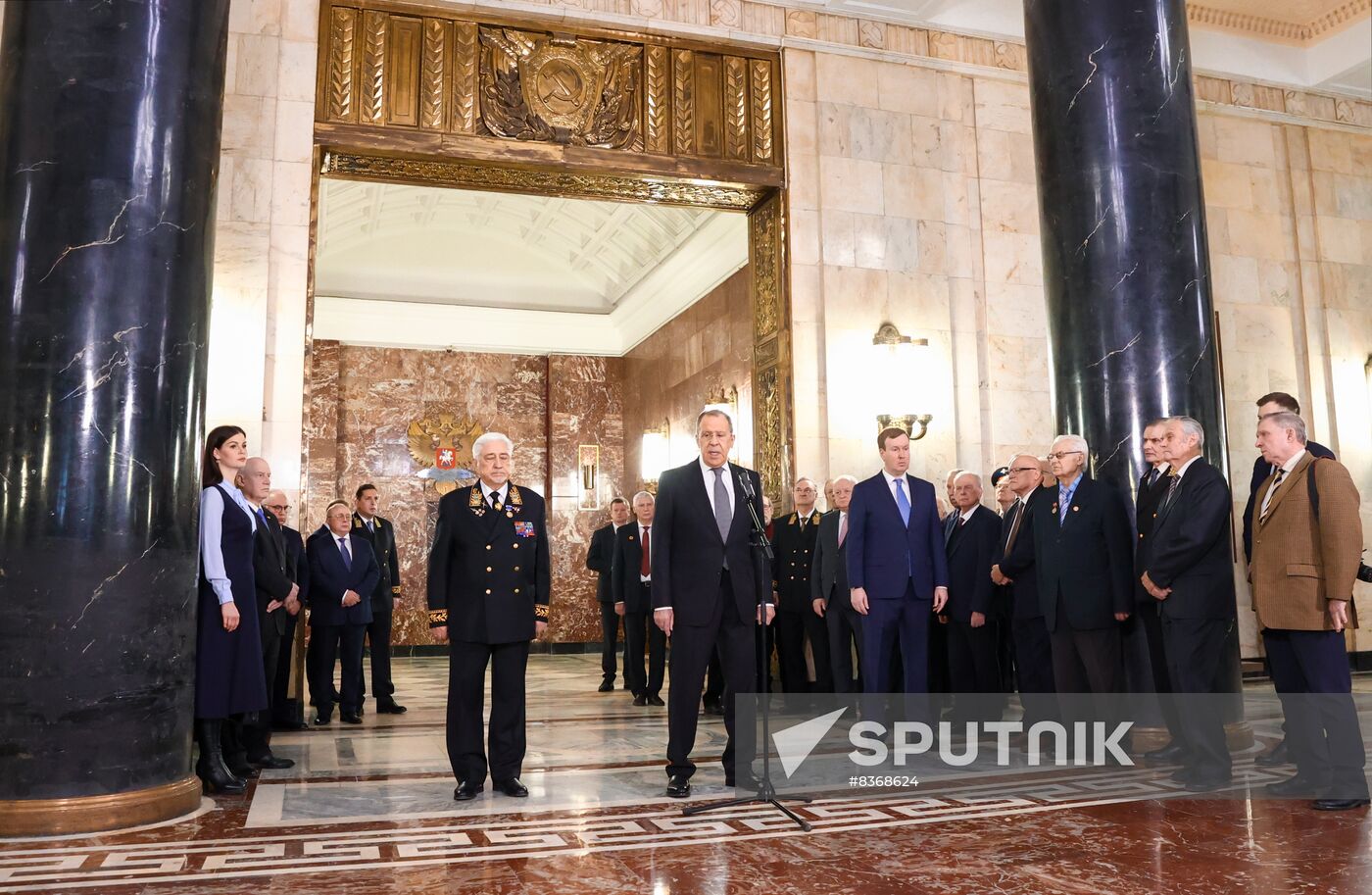 Russia Lavrov Diplomats Commemoration