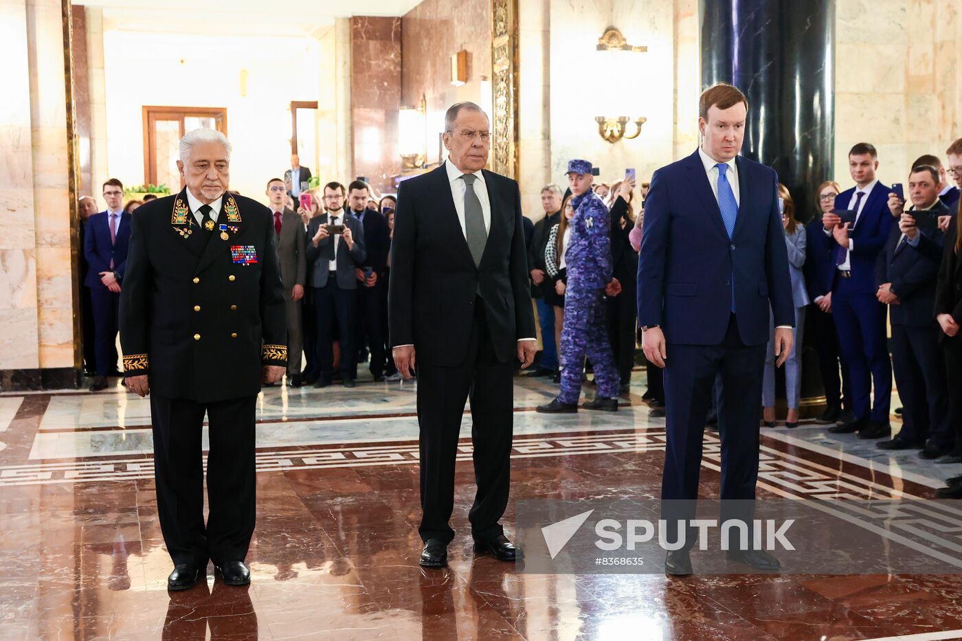 Russia Lavrov Diplomats Commemoration