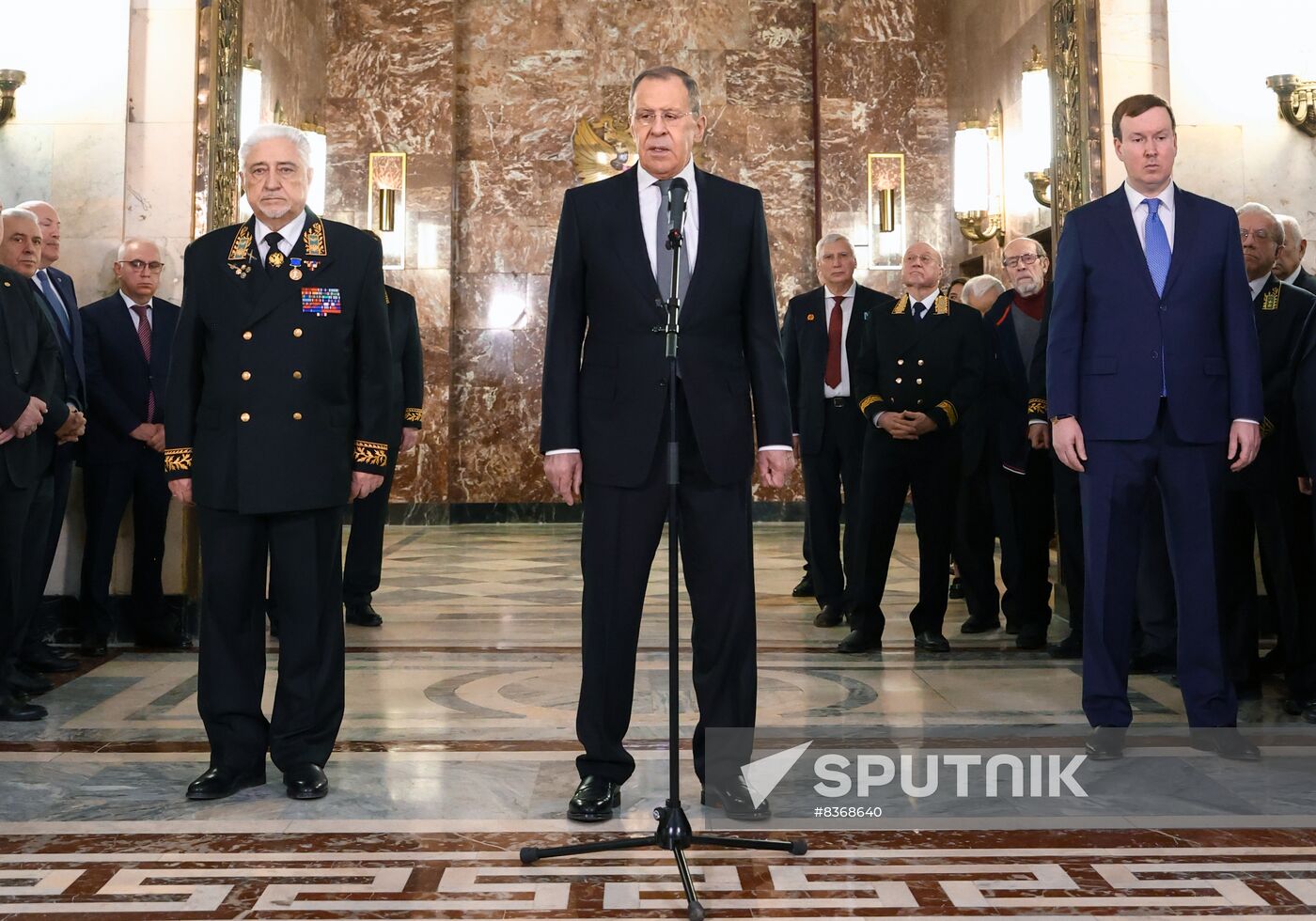 Russia Lavrov Diplomats Commemoration