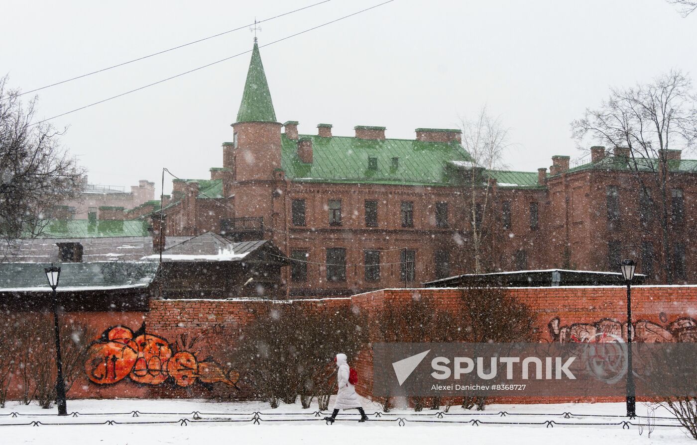 Russia Weather Snowstorm