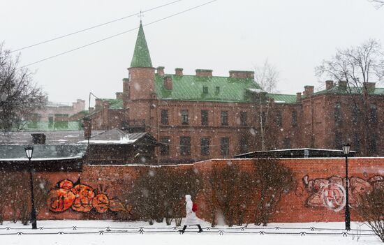 Russia Weather Snowstorm