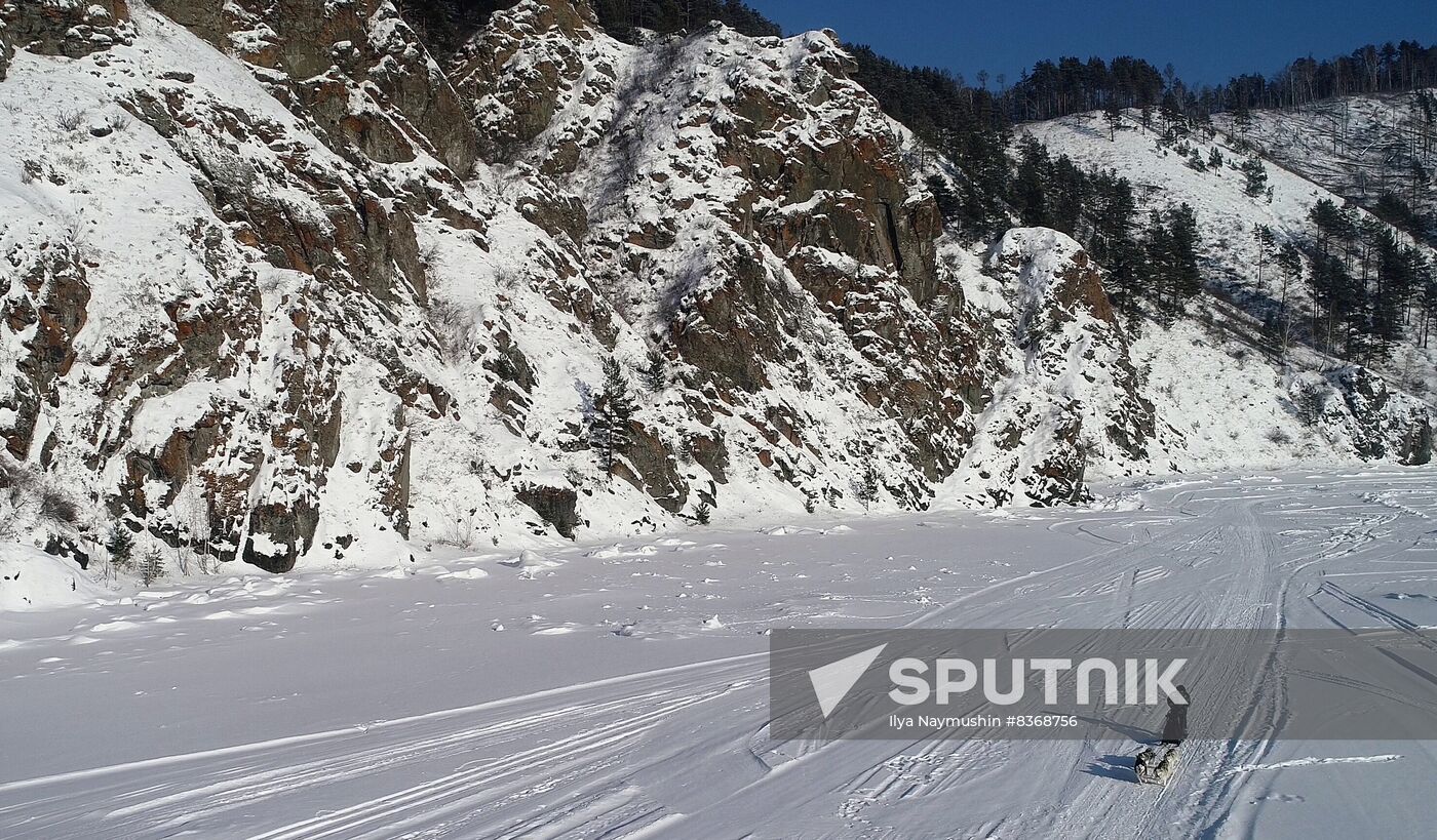 Russia Sled Dog Race