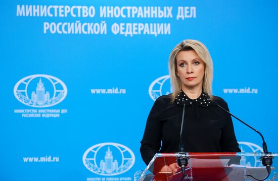 Russia Zakharova Briefing