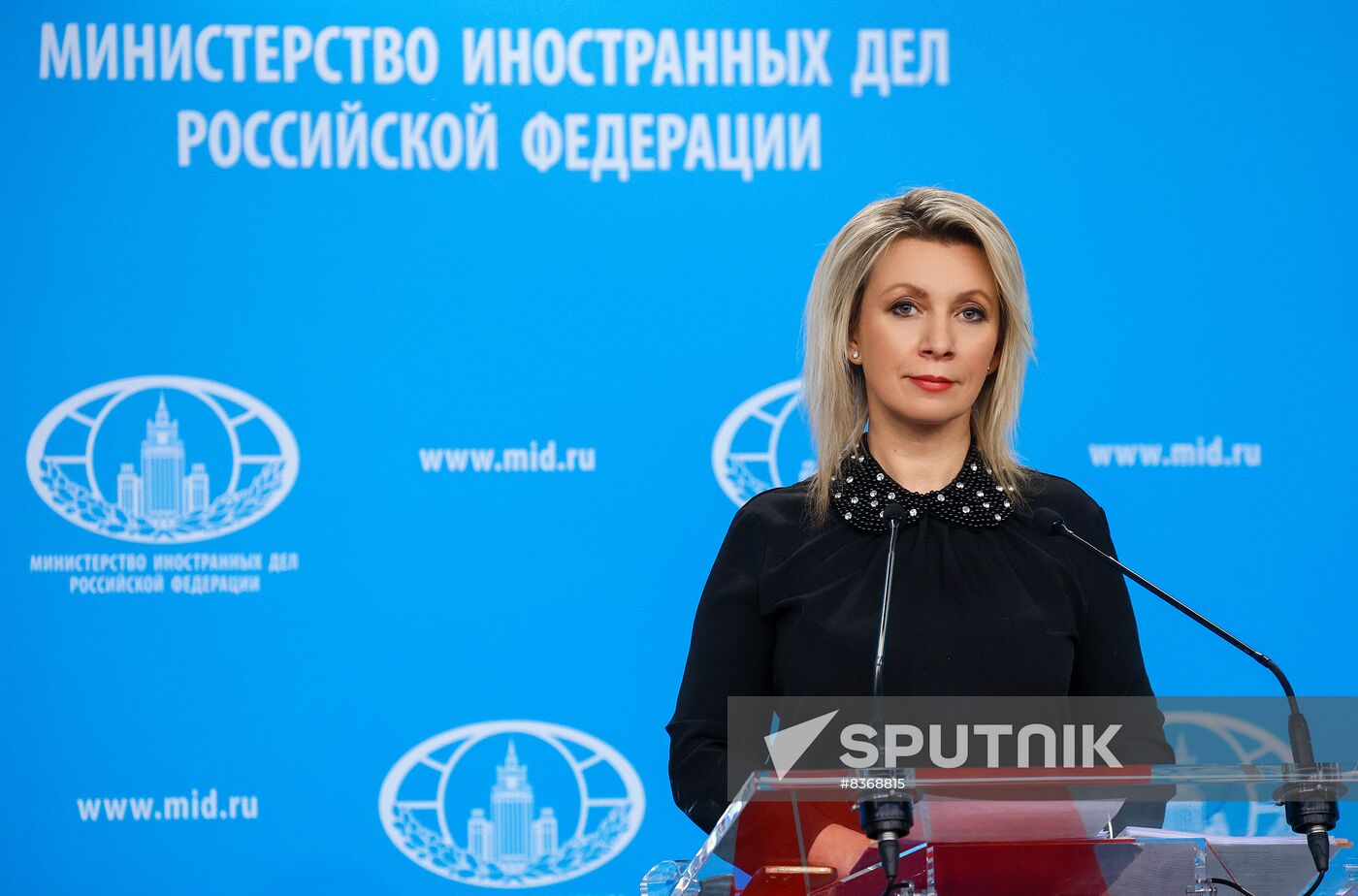 Russia Zakharova Briefing