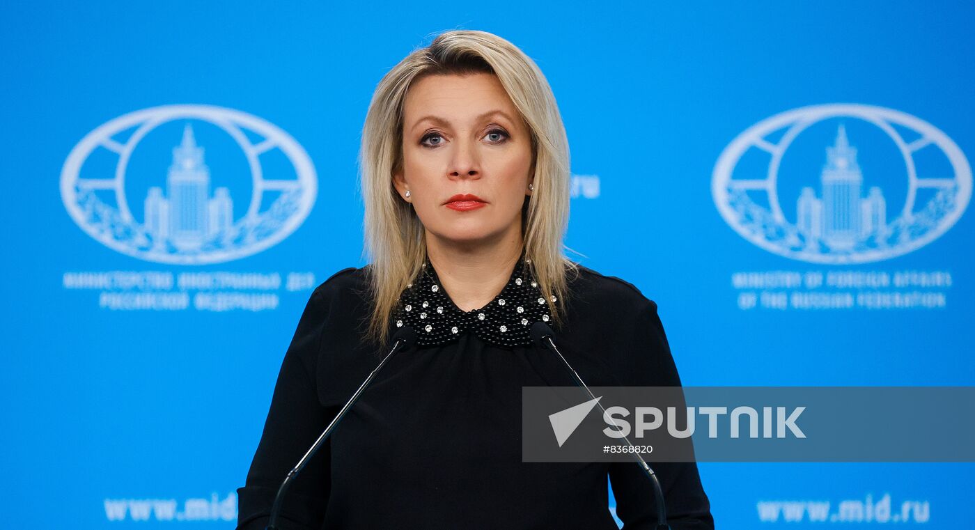 Russia Zakharova Briefing