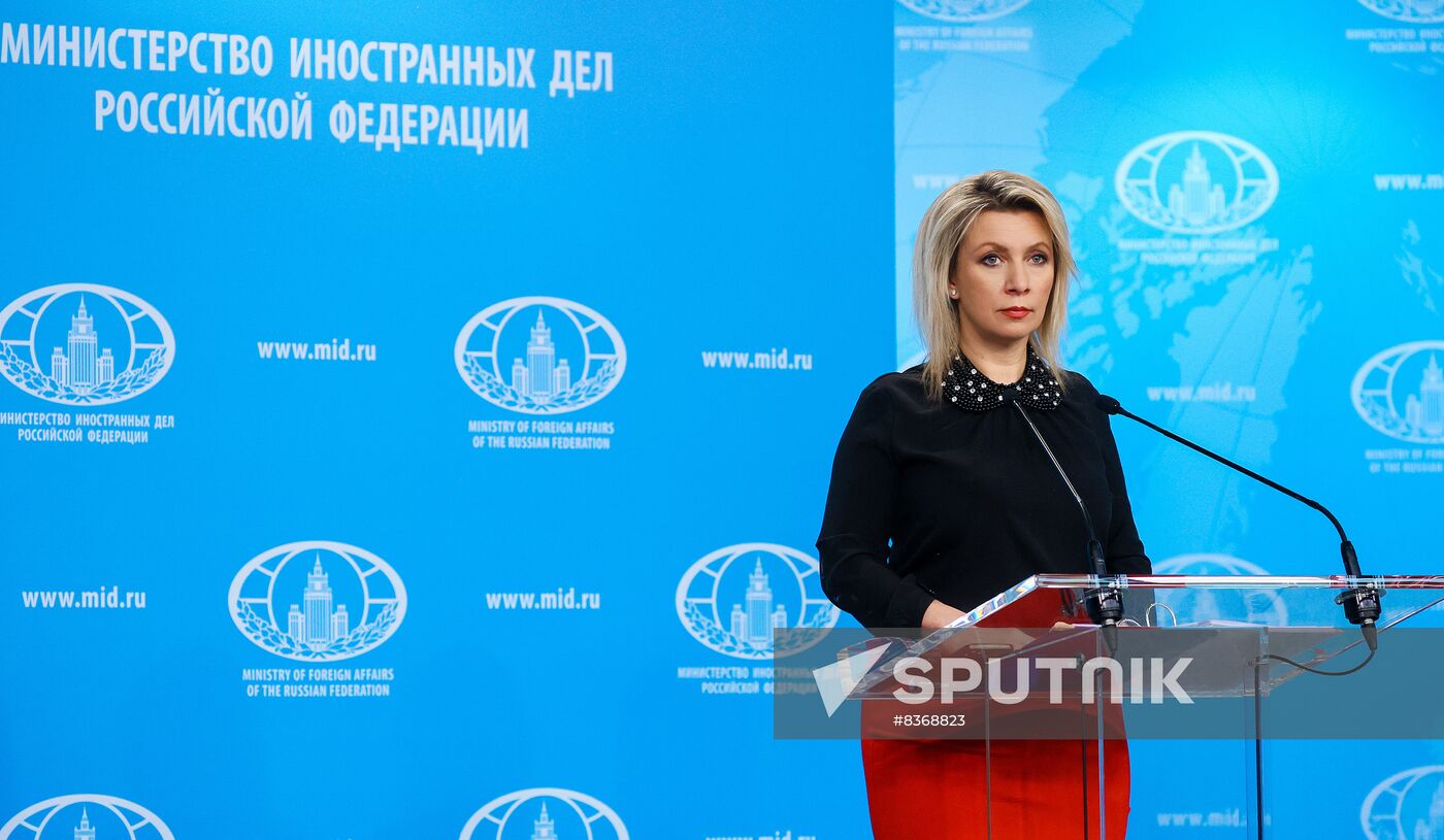 Russia Zakharova Briefing