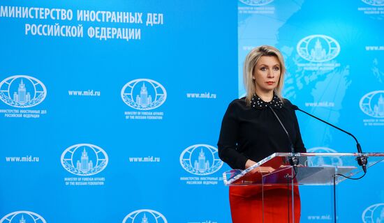 Russia Zakharova Briefing
