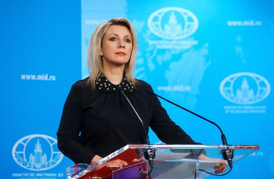 Russia Zakharova Briefing