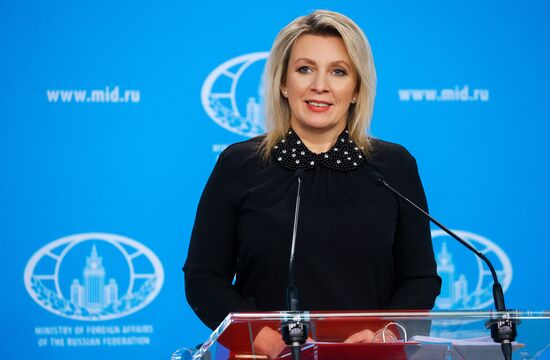 Russia Zakharova Briefing