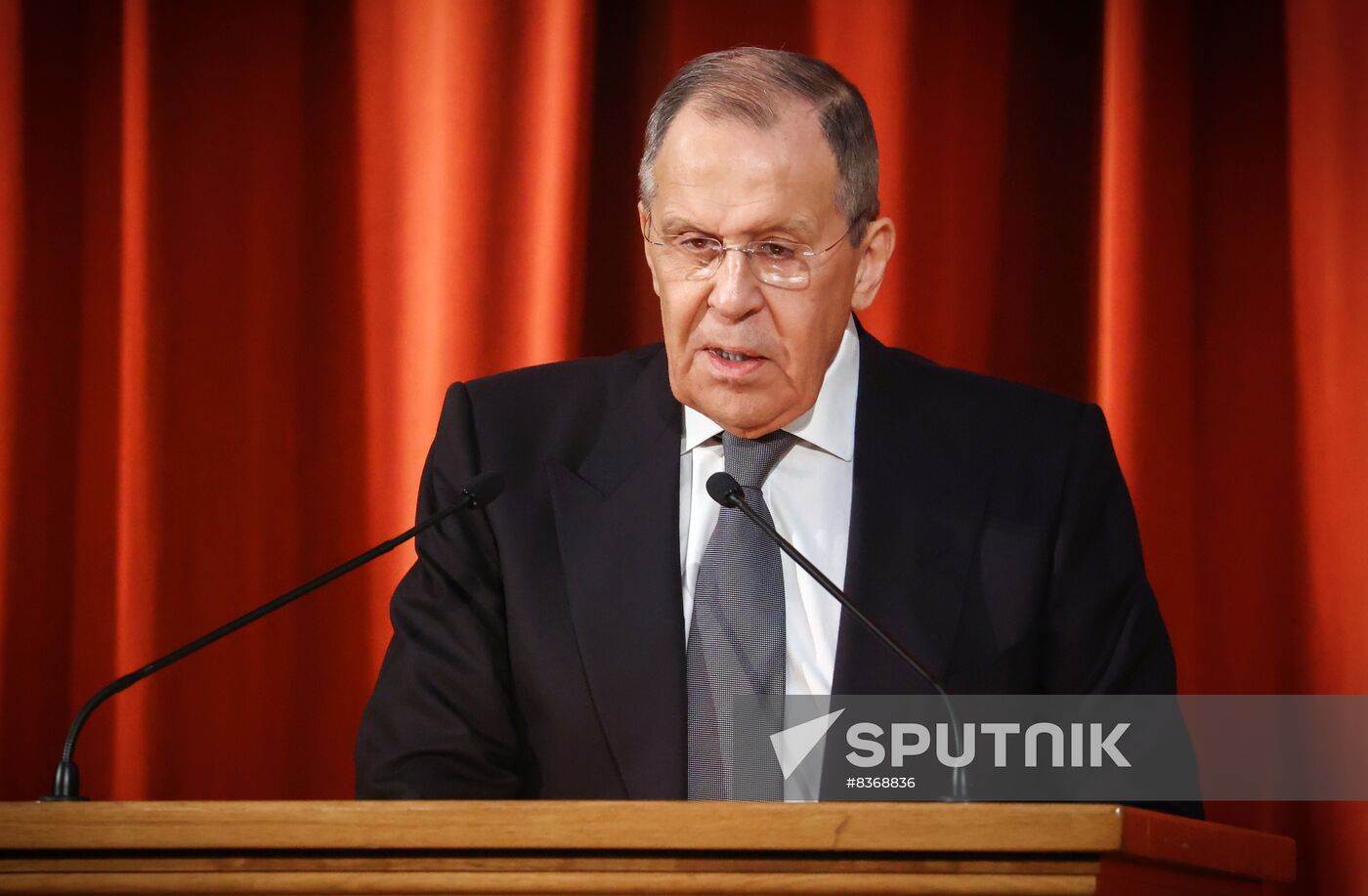 Russia Lavrov Diplomatic Worker Day