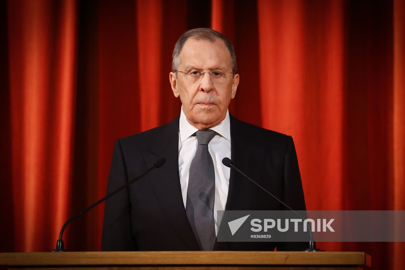 Russia Lavrov Diplomatic Worker Day