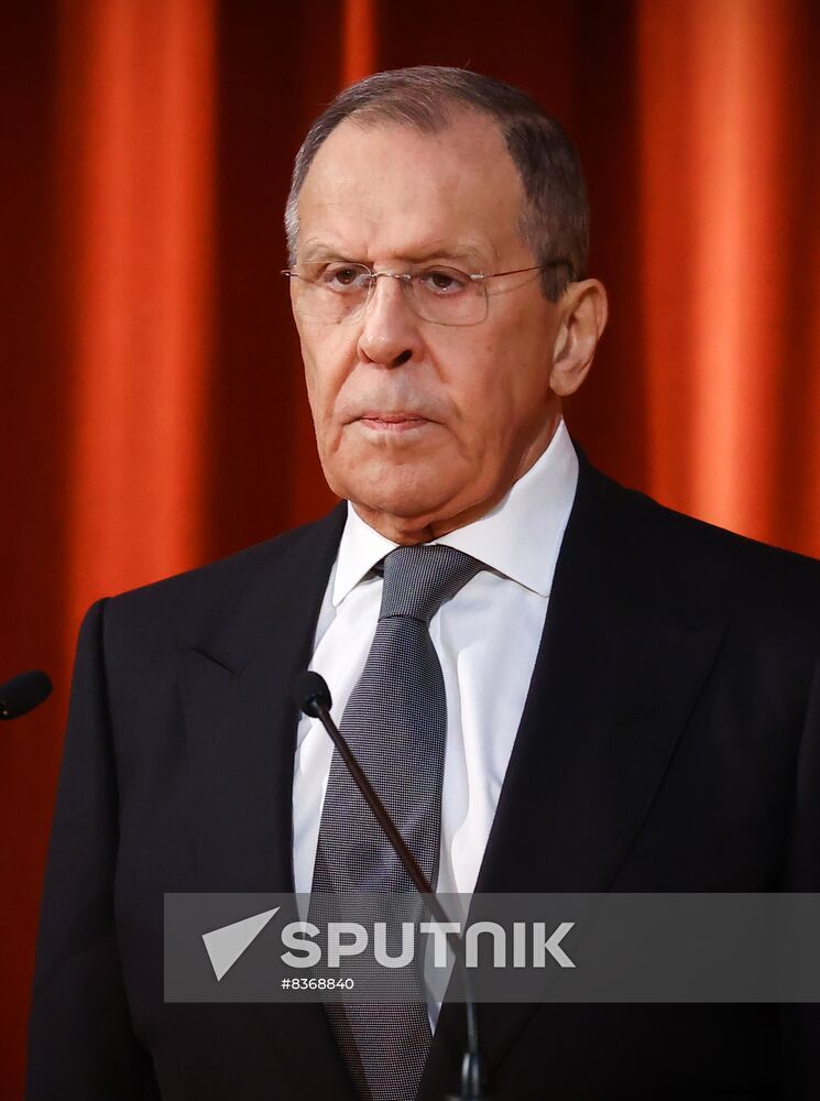 Russia Lavrov Diplomatic Worker Day