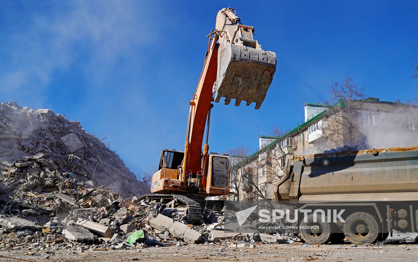 Russia Ukraine Military Operation Demolition