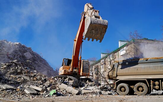 Russia Ukraine Military Operation Demolition