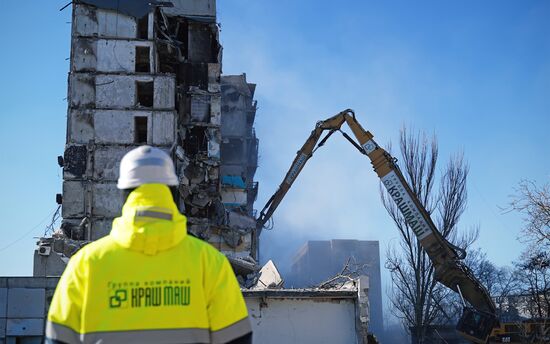 Russia Ukraine Military Operation Demolition