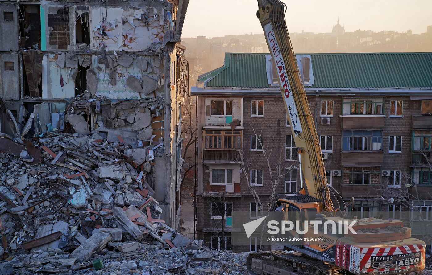 Russia Ukraine Military Operation Demolition