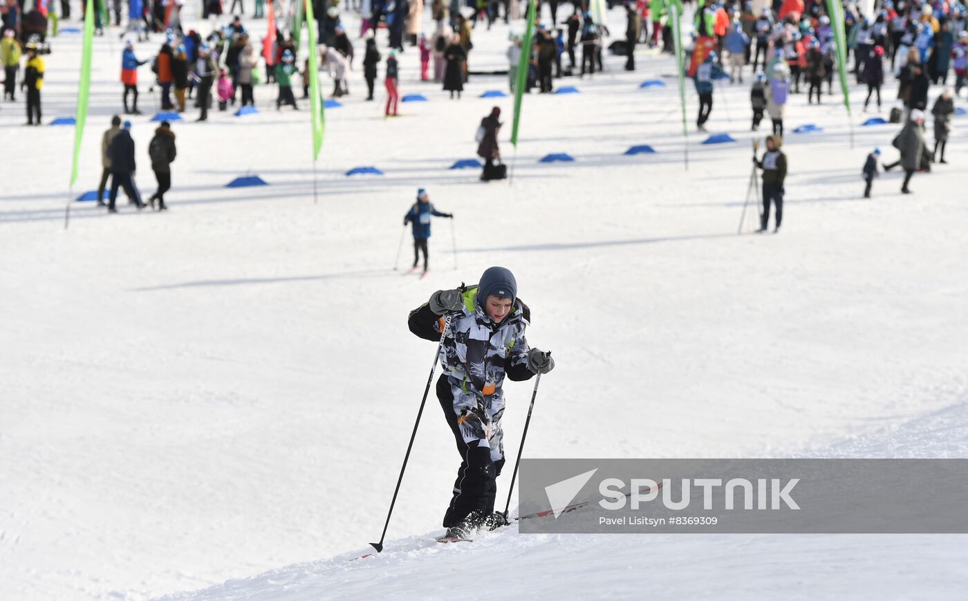 Russia Mass Ski Race