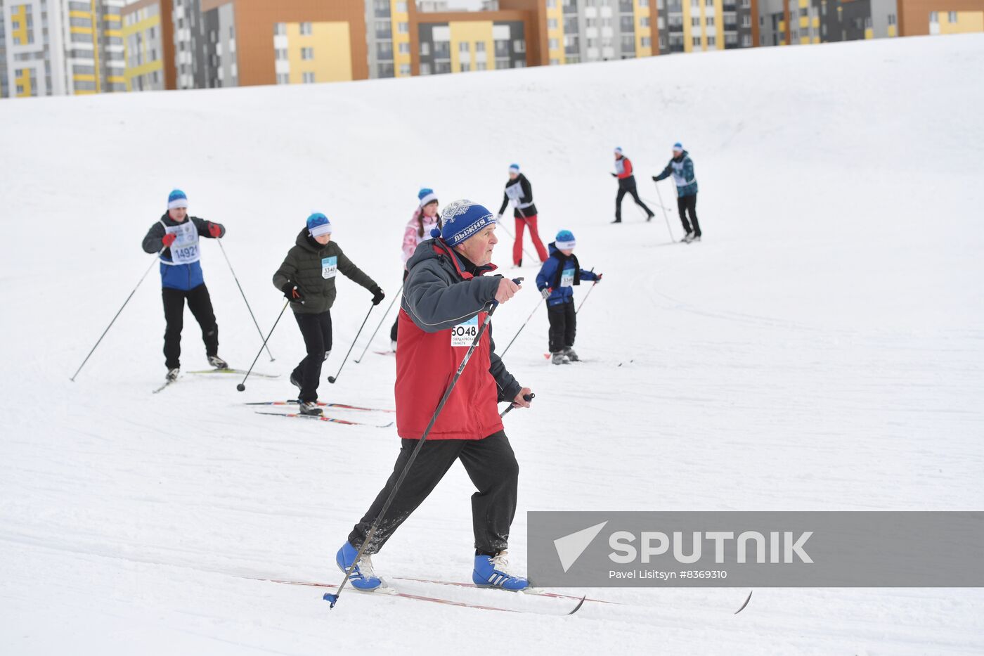 Russia Mass Ski Race