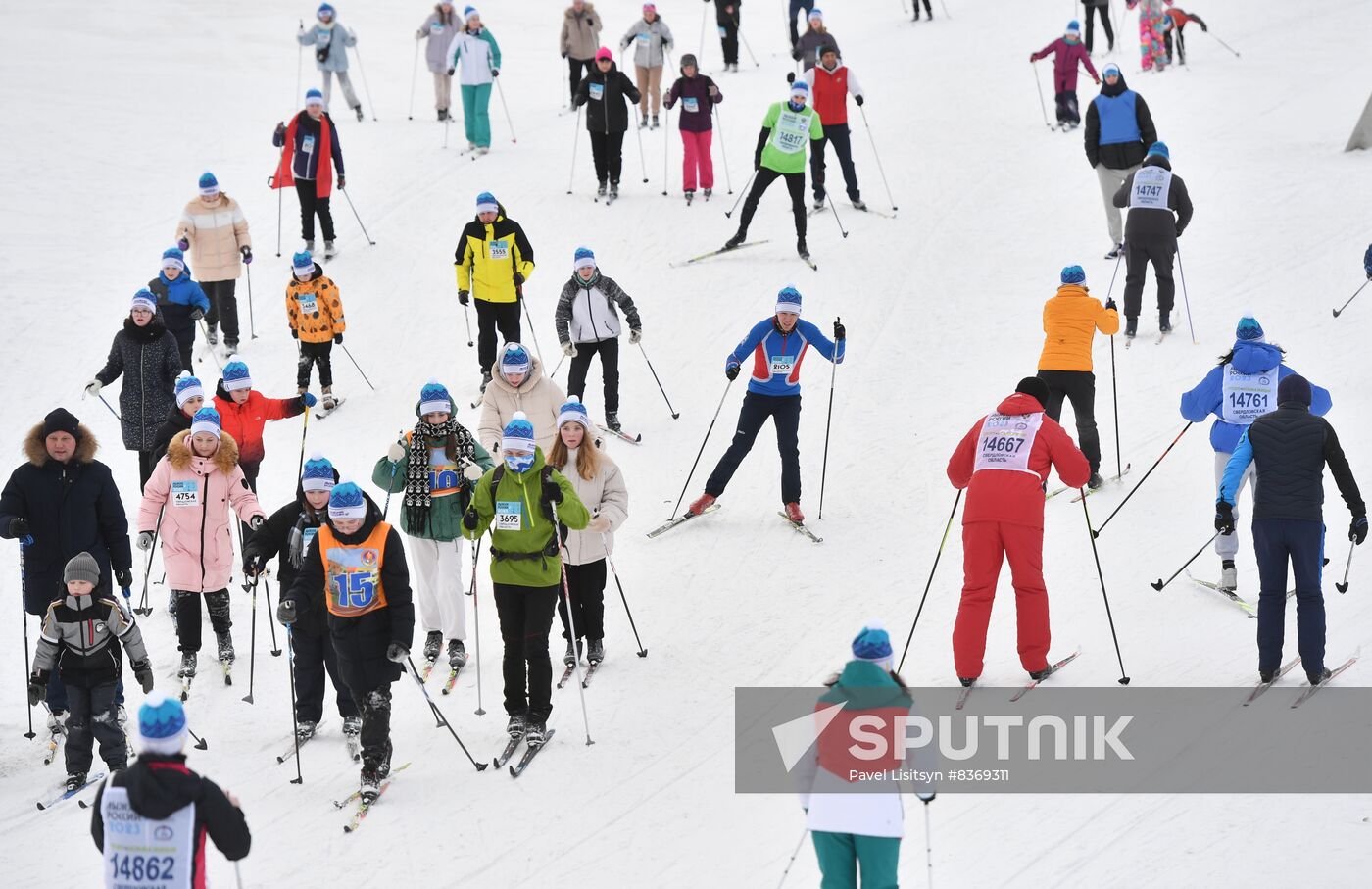 Russia Mass Ski Race
