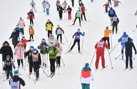 Russia Mass Ski Race