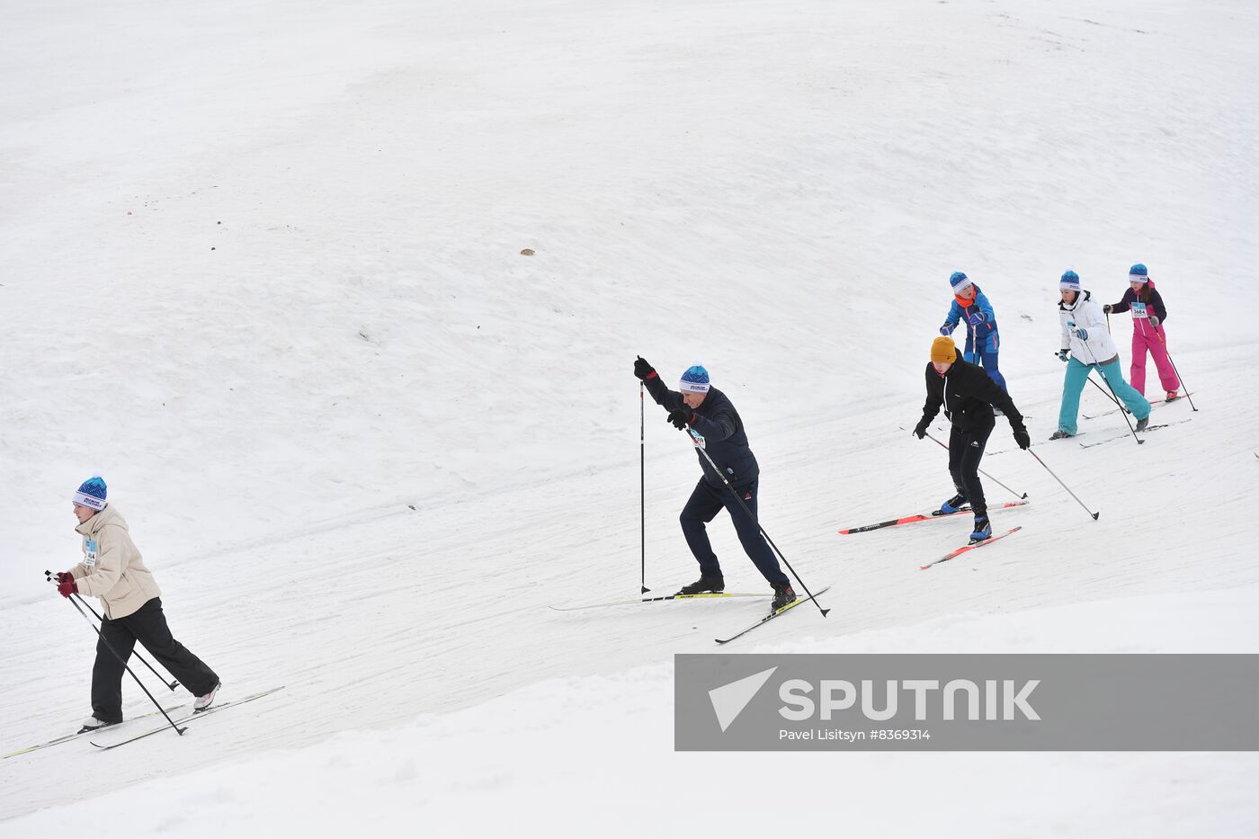 Russia Mass Ski Race