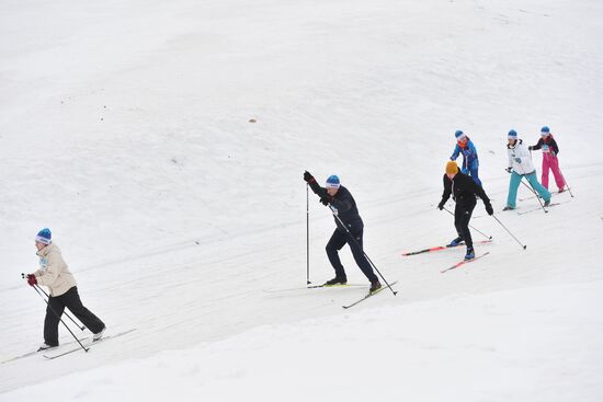 Russia Mass Ski Race