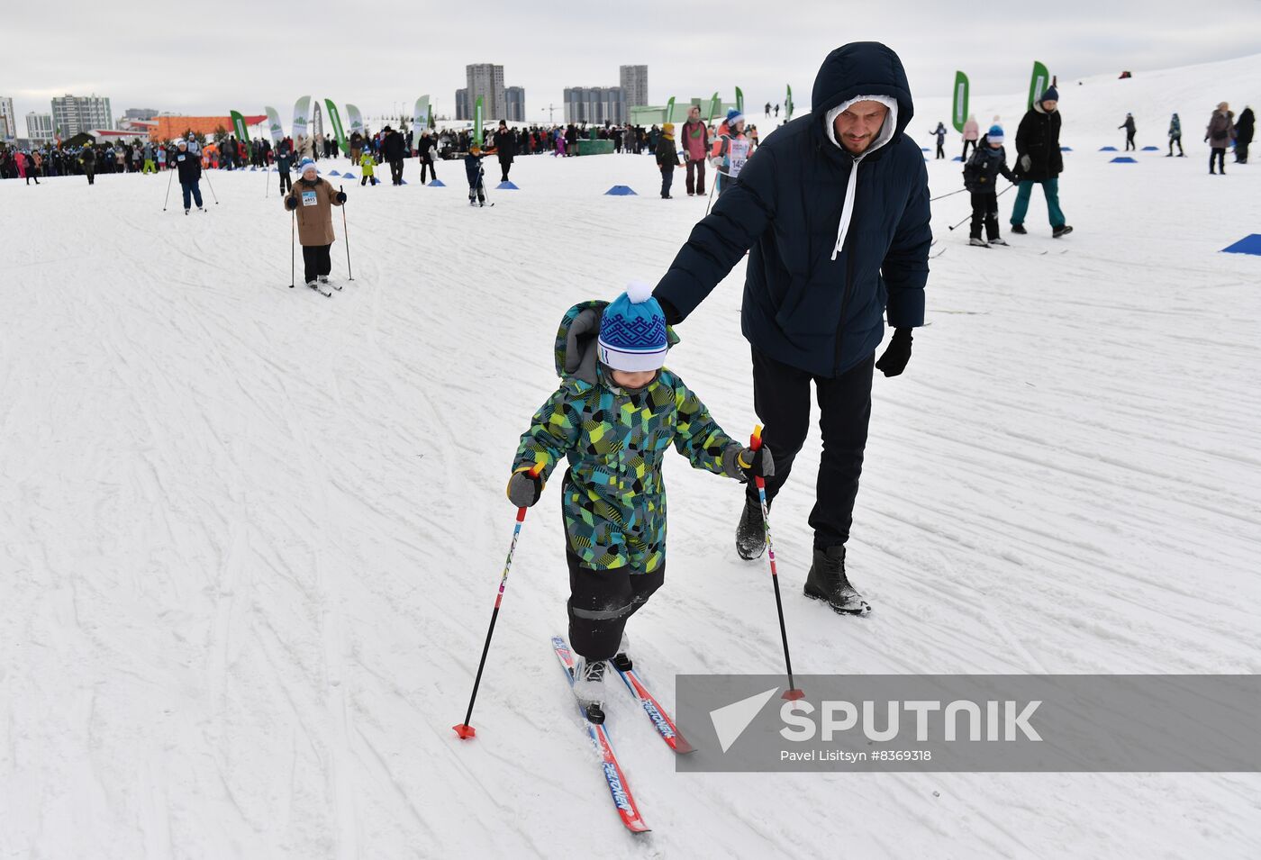 Russia Mass Ski Race