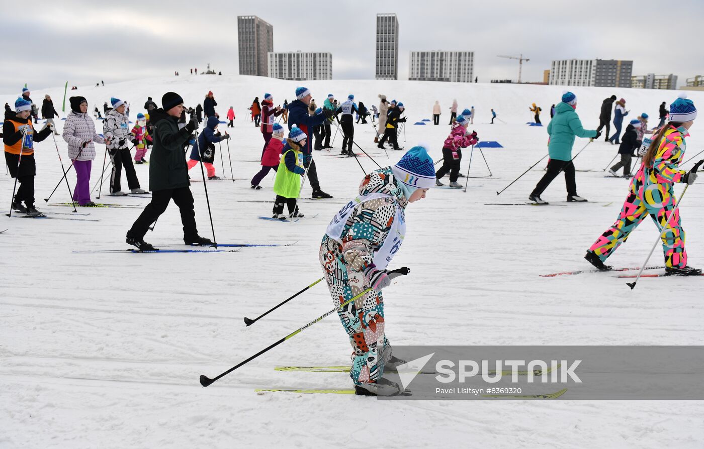 Russia Mass Ski Race