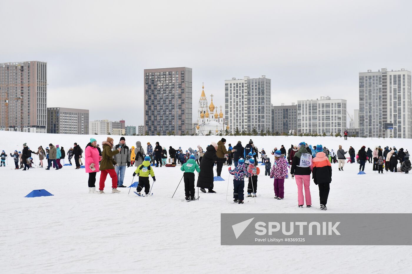 Russia Mass Ski Race