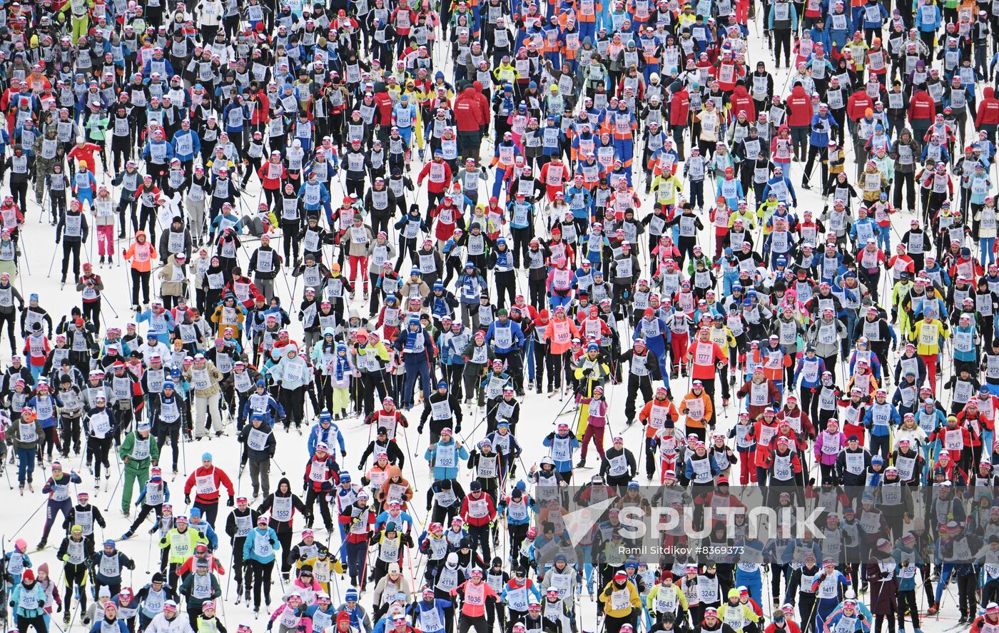 Russia Mass Ski Race