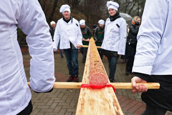 Long Sausage Festival in Kaliningrad