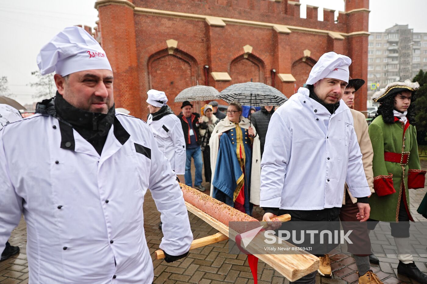 Long Sausage Festival in Kaliningrad