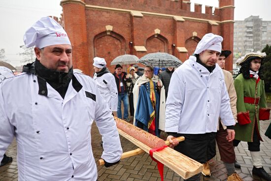 Long Sausage Festival in Kaliningrad