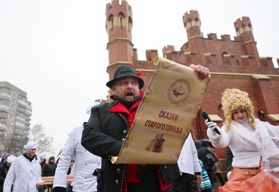 Long Sausage Festival in Kaliningrad