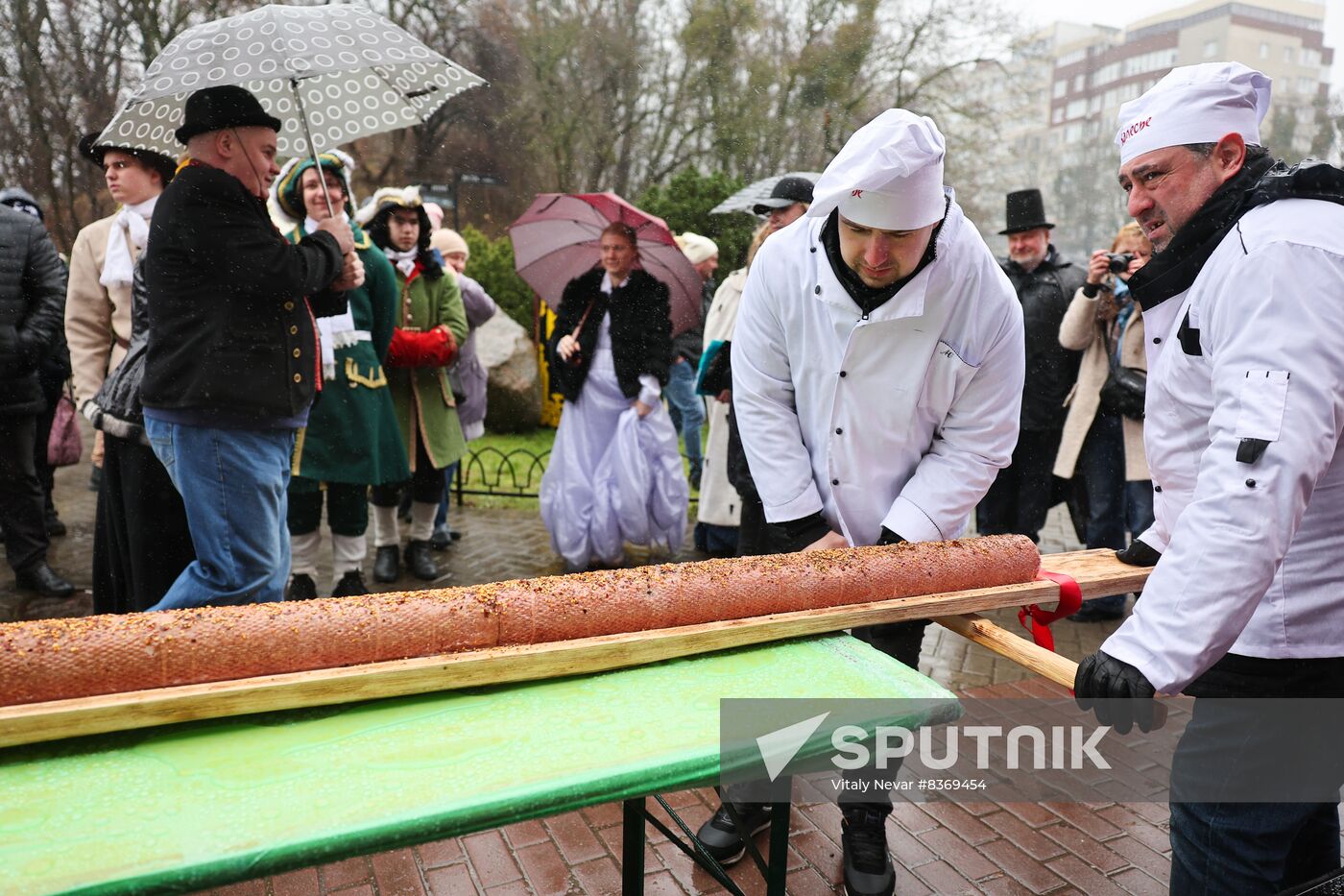 Long Sausage Festival in Kaliningrad