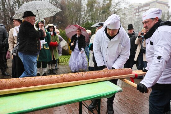 Long Sausage Festival in Kaliningrad