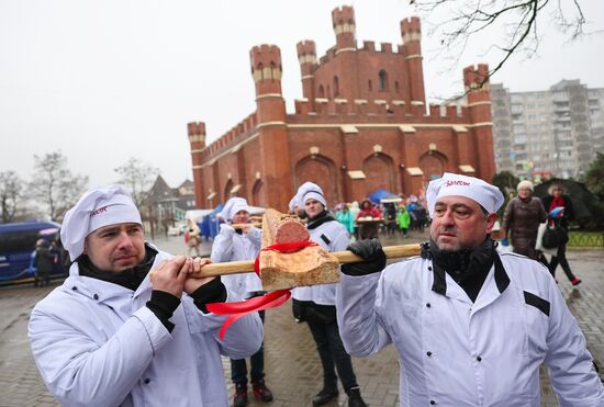 Long Sausage Festival in Kaliningrad