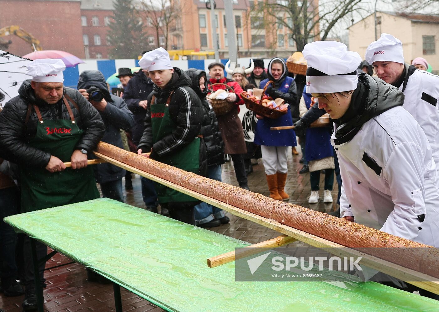 Long Sausage Festival in Kaliningrad