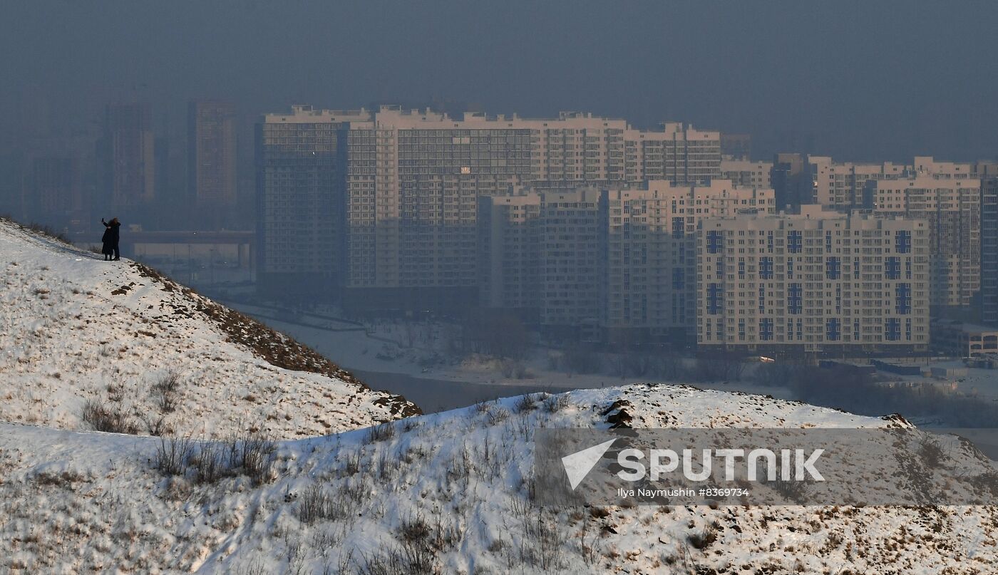 Russia Environment Smog