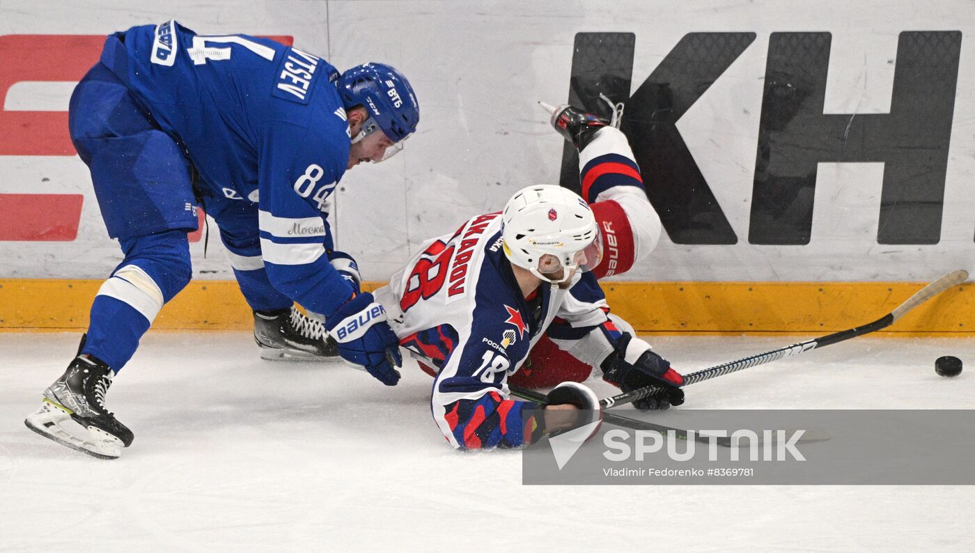 Russia Ice Hockey Kontinental League Dynamo - CSKA