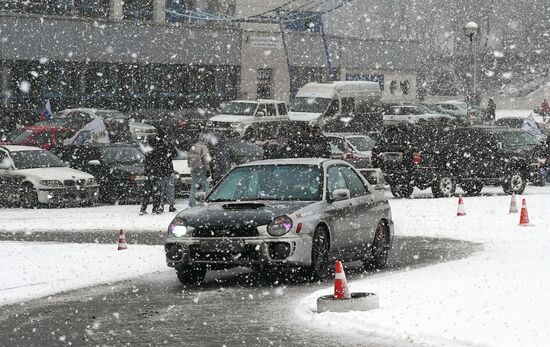 Russia Ukraine Military Operation Auto Slalom