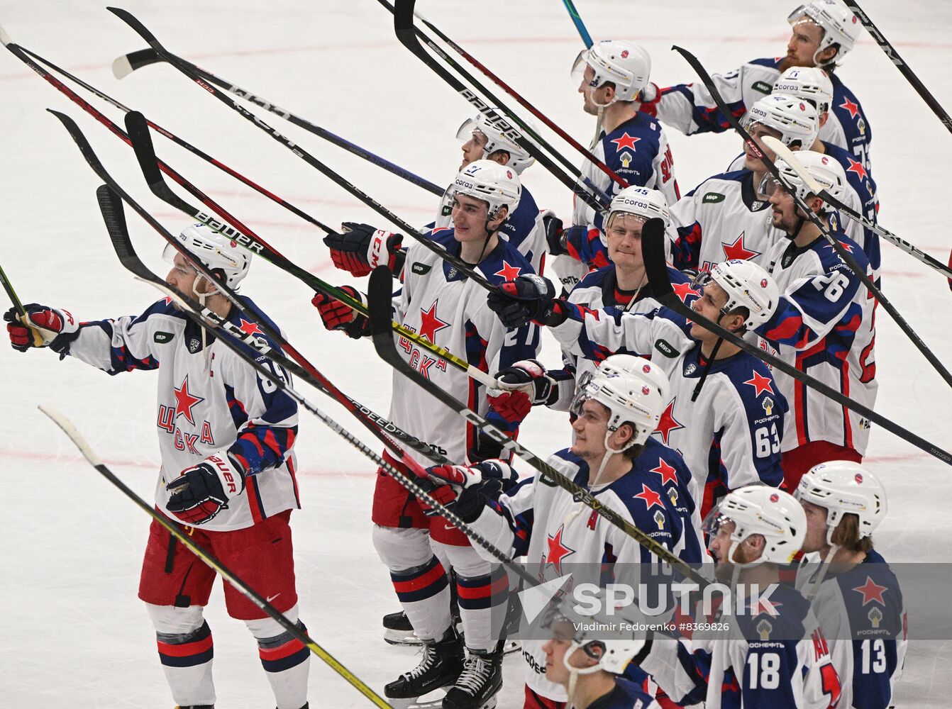 Russia Ice Hockey Kontinental League Dynamo - CSKA