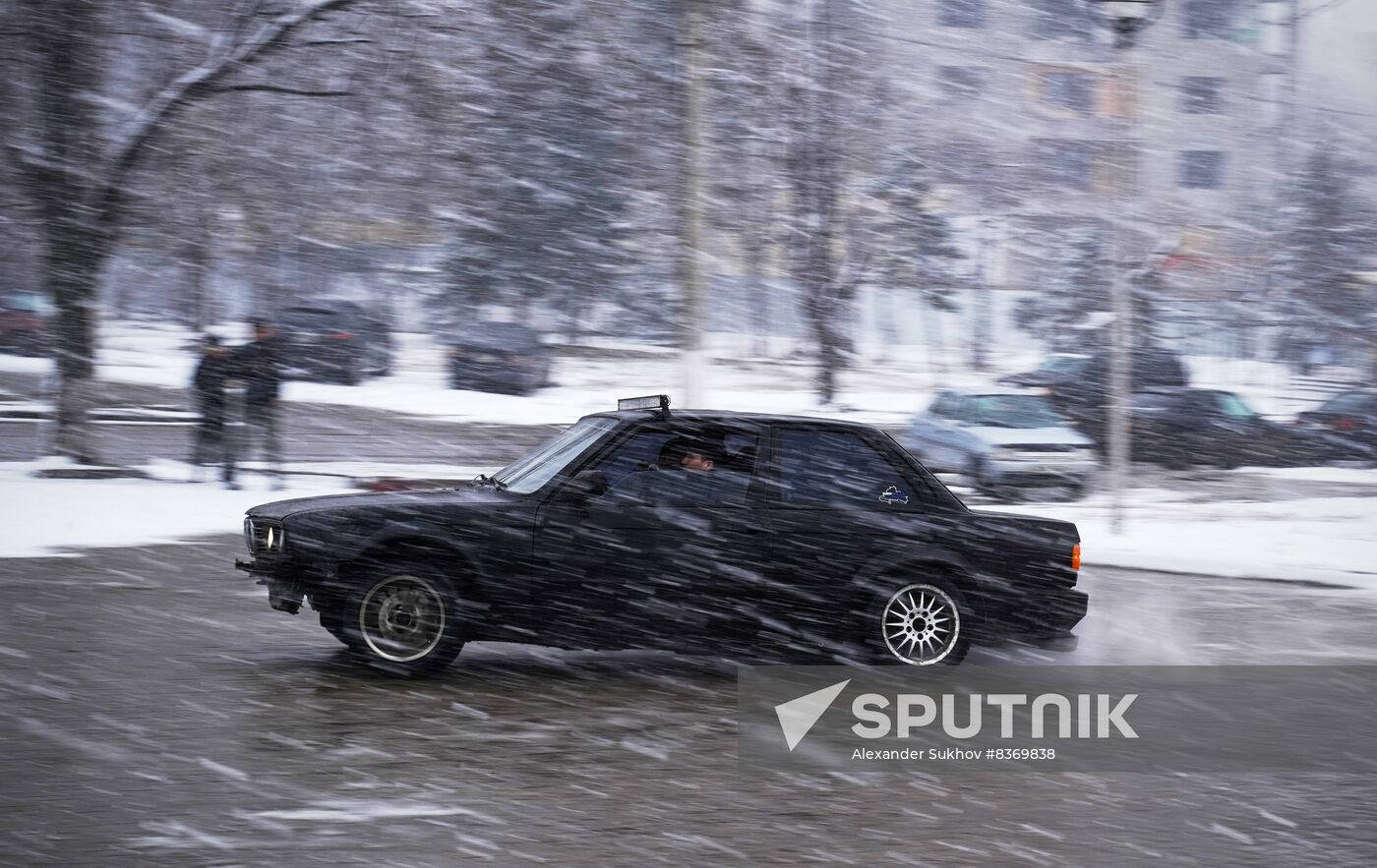 Russia Ukraine Military Operation Auto Slalom