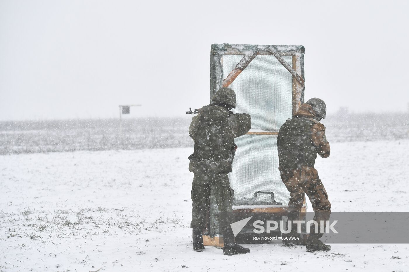 Russia Ukraine Military Operation Reservists Training