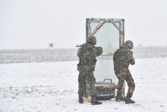 Russia Ukraine Military Operation Reservists Training