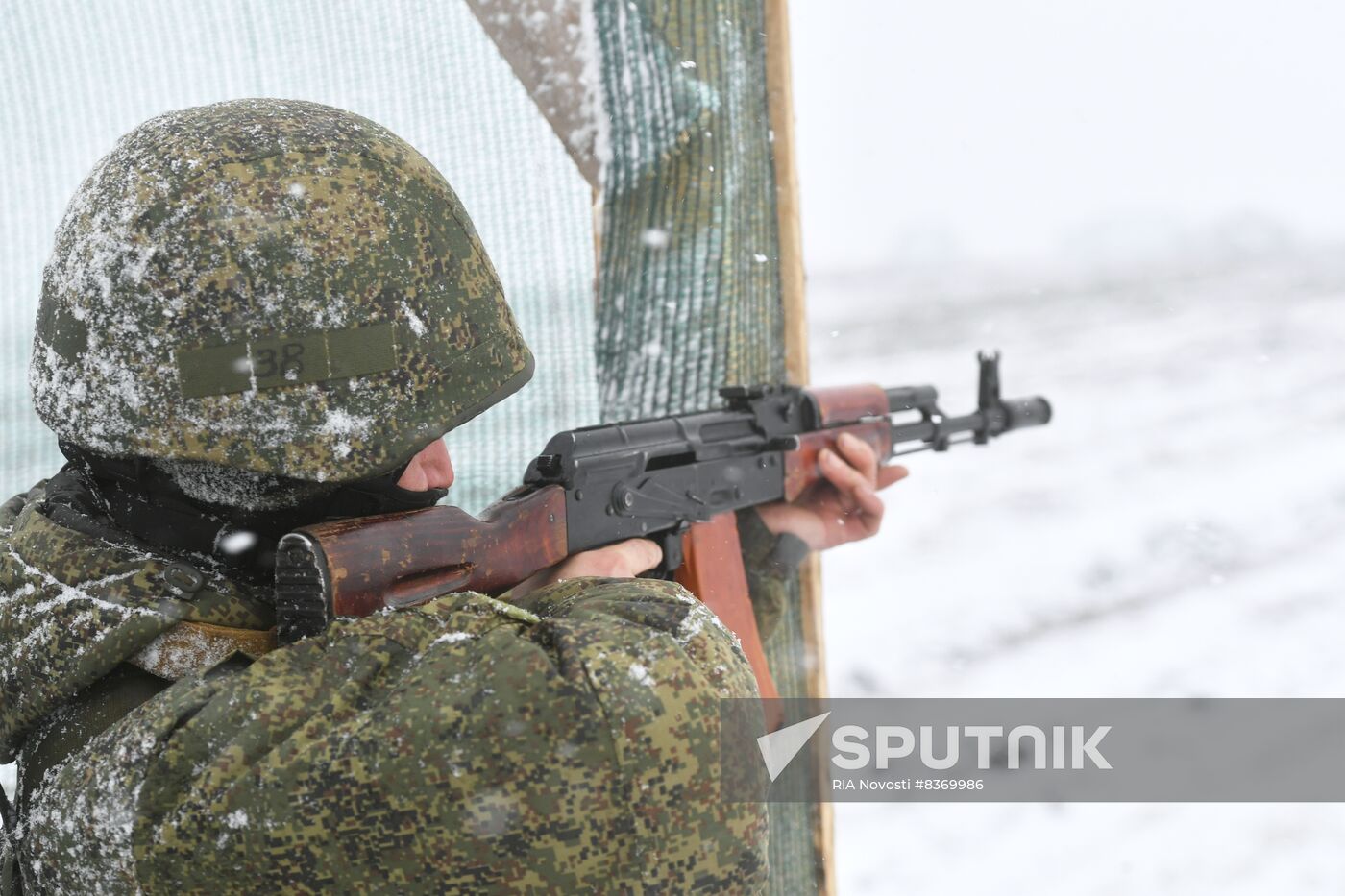 Russia Ukraine Military Operation Reservists Training