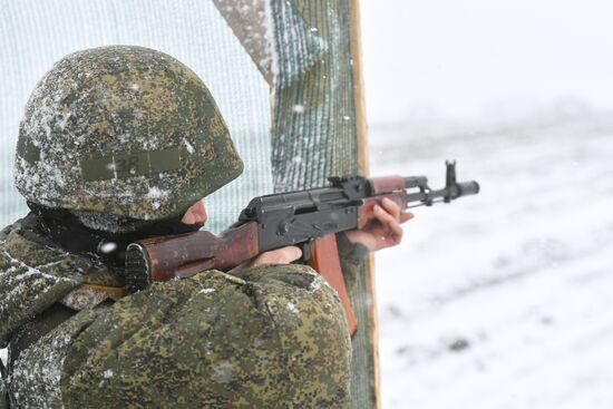 Russia Ukraine Military Operation Reservists Training