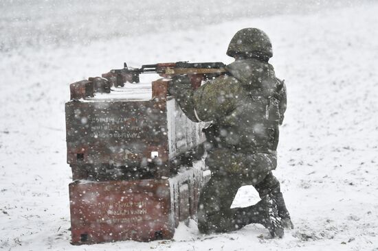 Russia Ukraine Military Operation Reservists Training